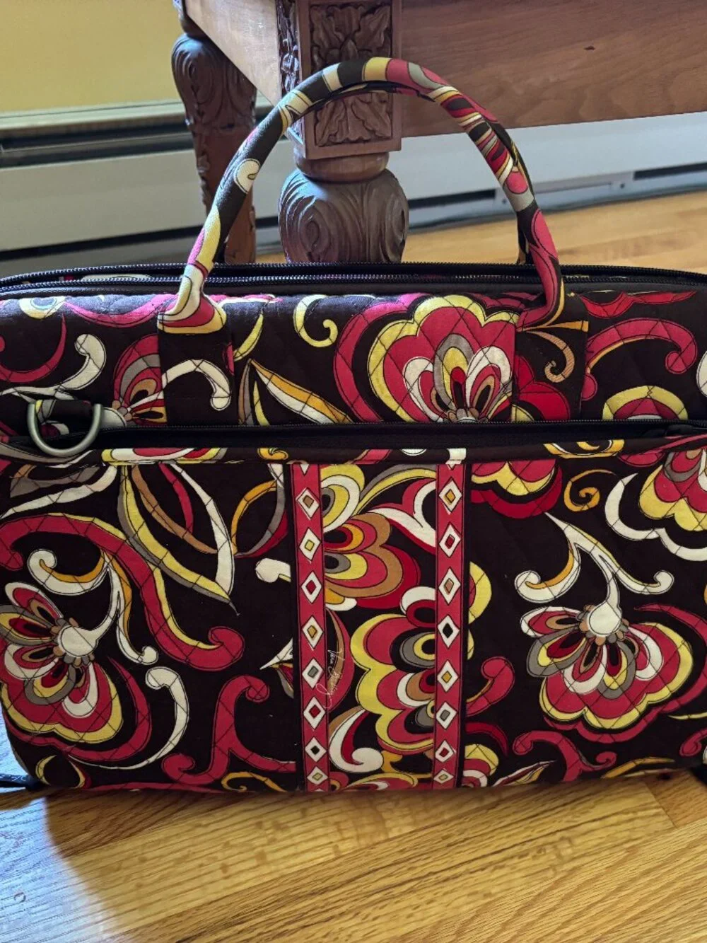 Vera Bradley Hardcase Laptop Bag Vintage